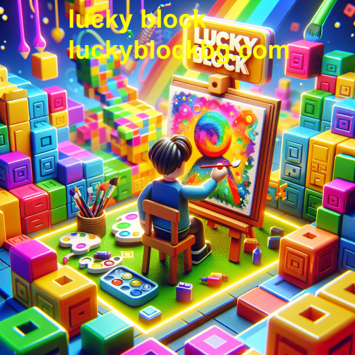 Explorando a Criatividade na Categoria de Arte do Lucky Block